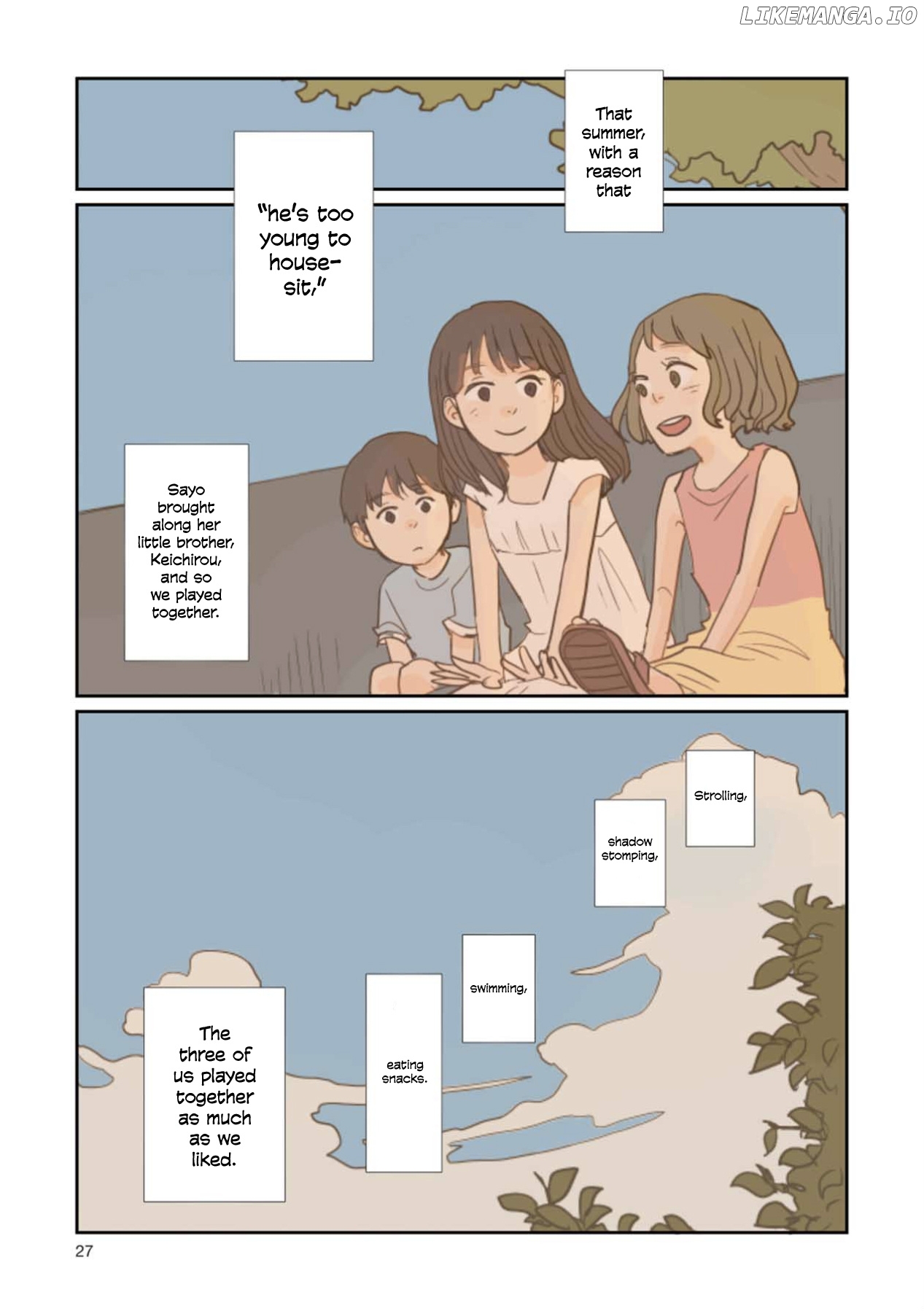 Sore Wa, Kimi Ga Mita Ao Datta chapter 2 - page 3