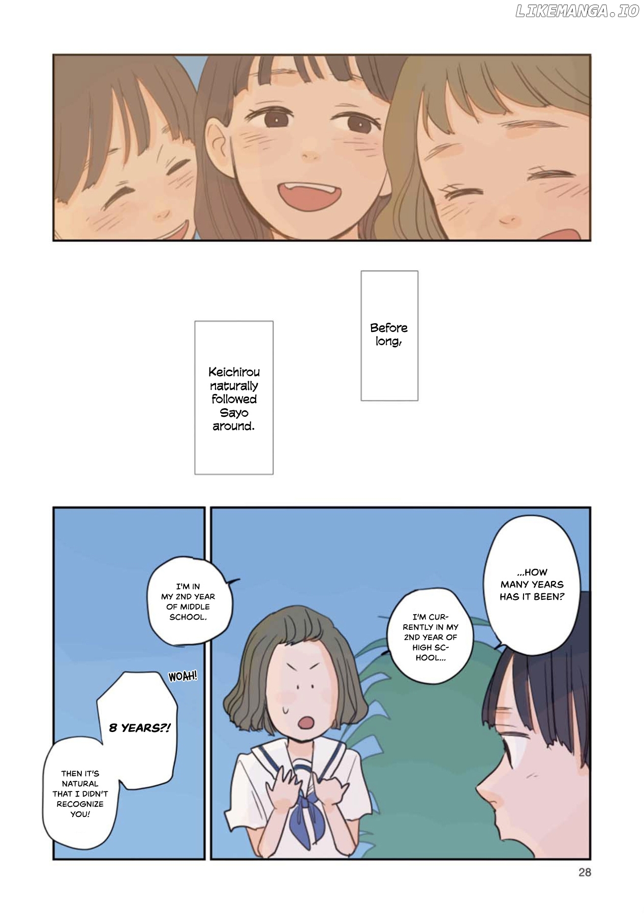 Sore Wa, Kimi Ga Mita Ao Datta chapter 2 - page 4