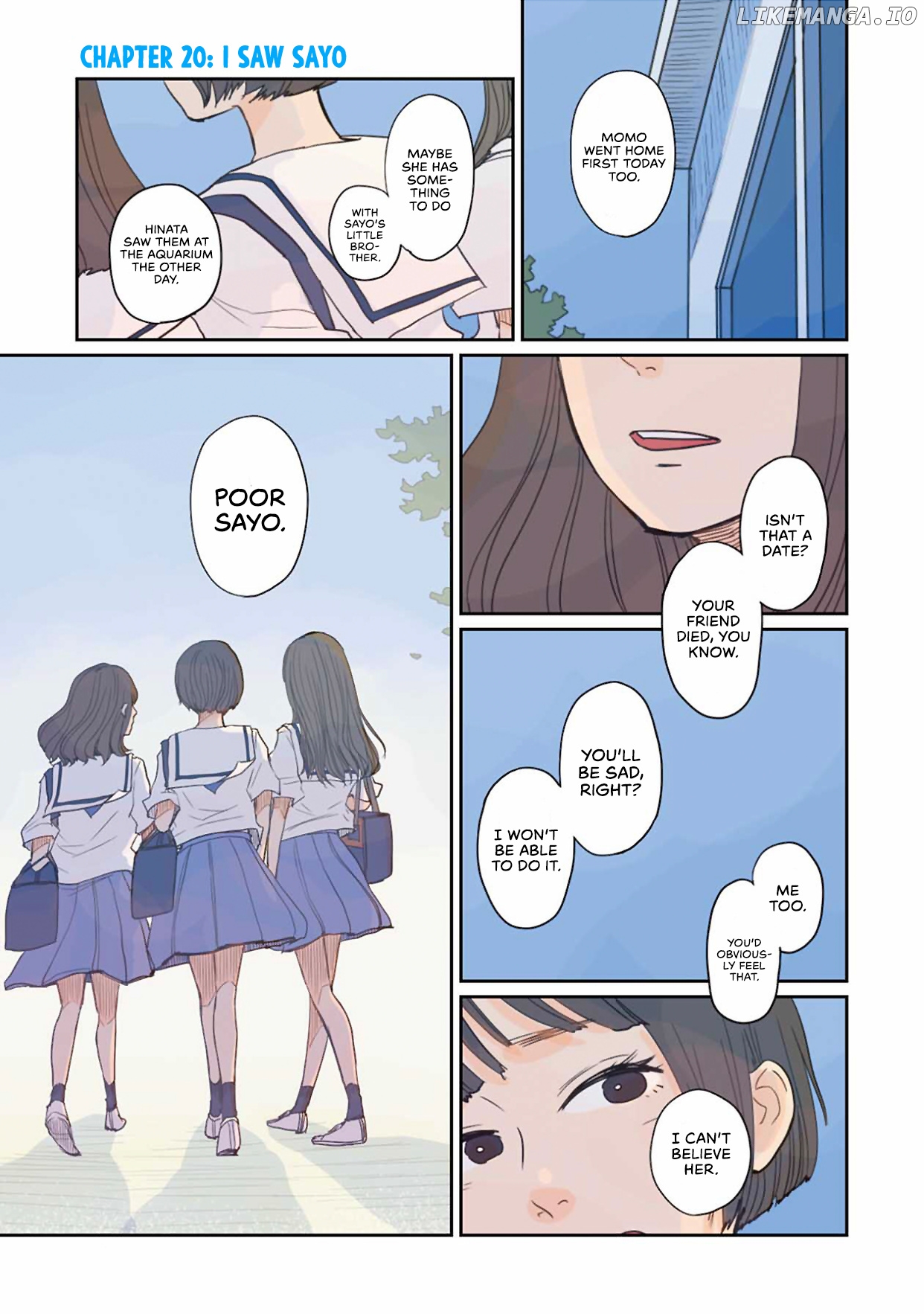 Sore Wa, Kimi Ga Mita Ao Datta chapter 20 - page 1
