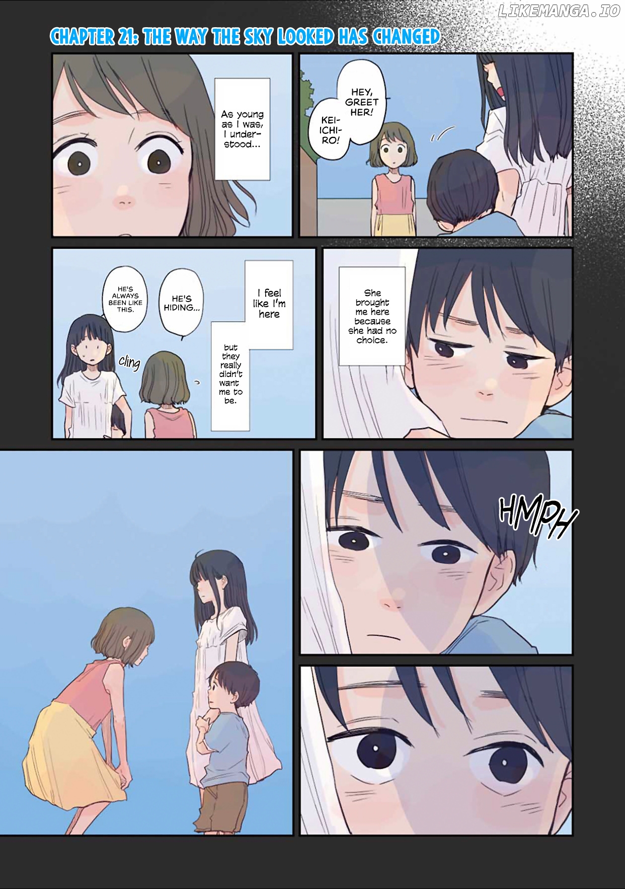 Sore Wa, Kimi Ga Mita Ao Datta chapter 21 - page 1