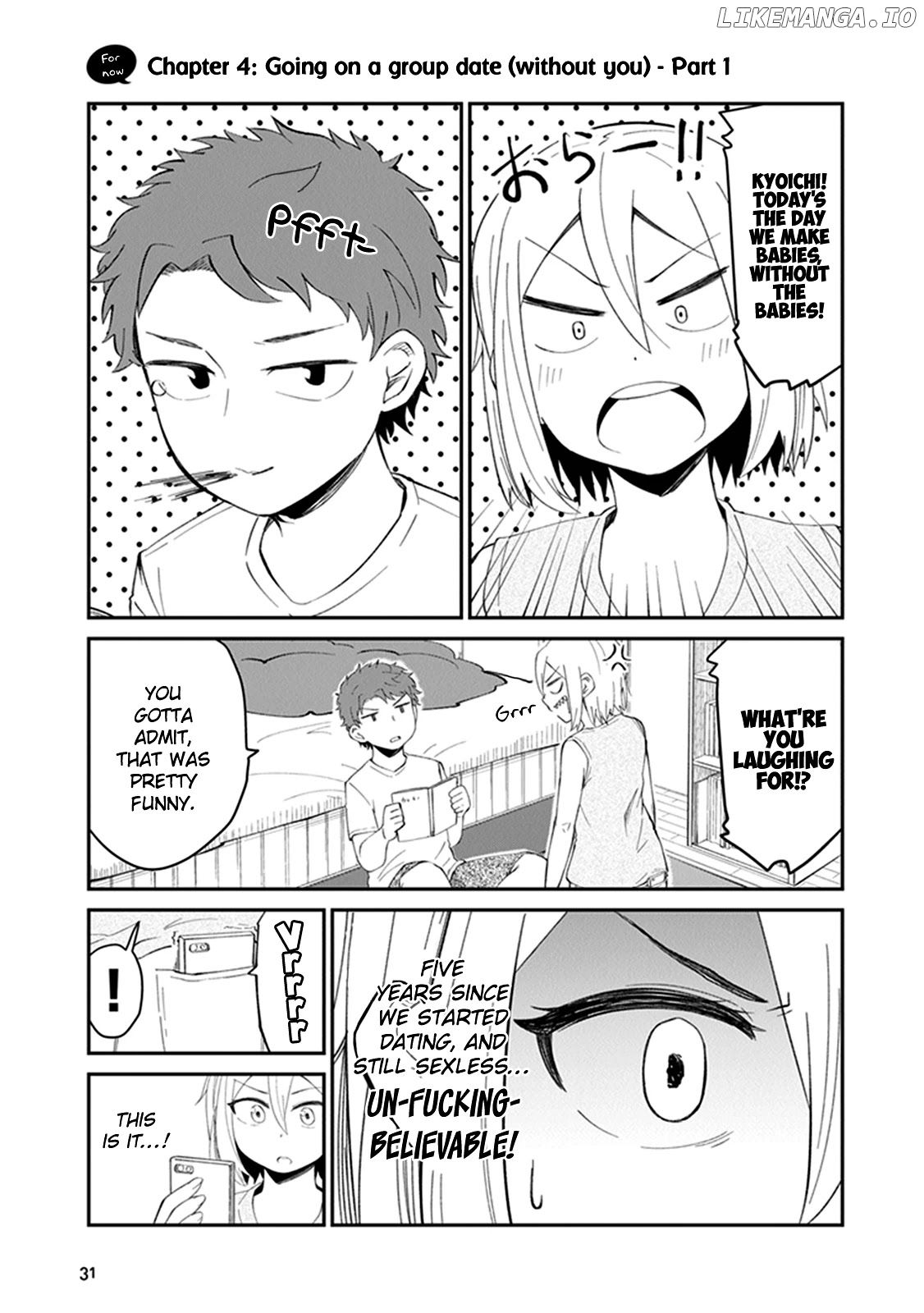 We'll Get Married Someday, But For Now chapter 4 - page 1
