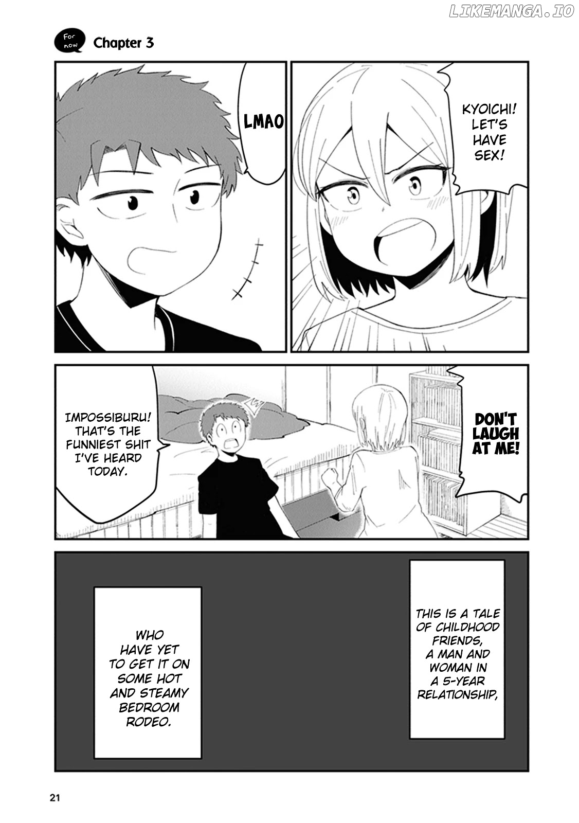 We'll Get Married Someday, But For Now chapter 3 - page 1