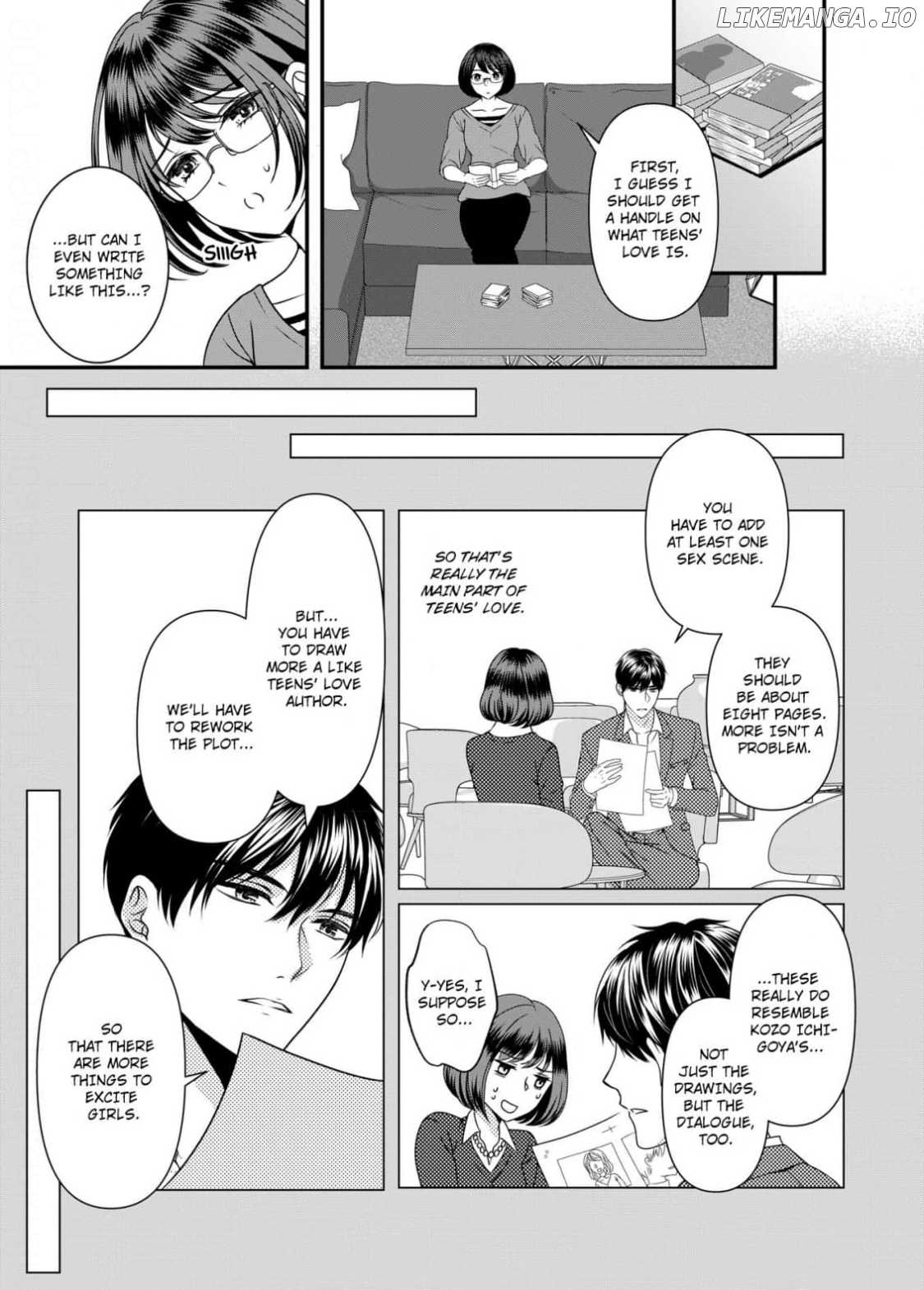 Iku no Oshietekudasai - Oni Henshuu Chou no Chou Ichiryuu na Aishikata Chapter 1 - page 12
