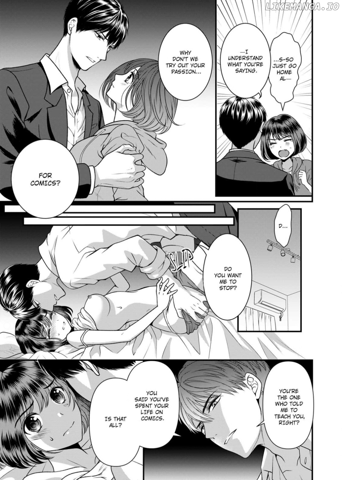 Iku no Oshietekudasai - Oni Henshuu Chou no Chou Ichiryuu na Aishikata Chapter 1 - page 22