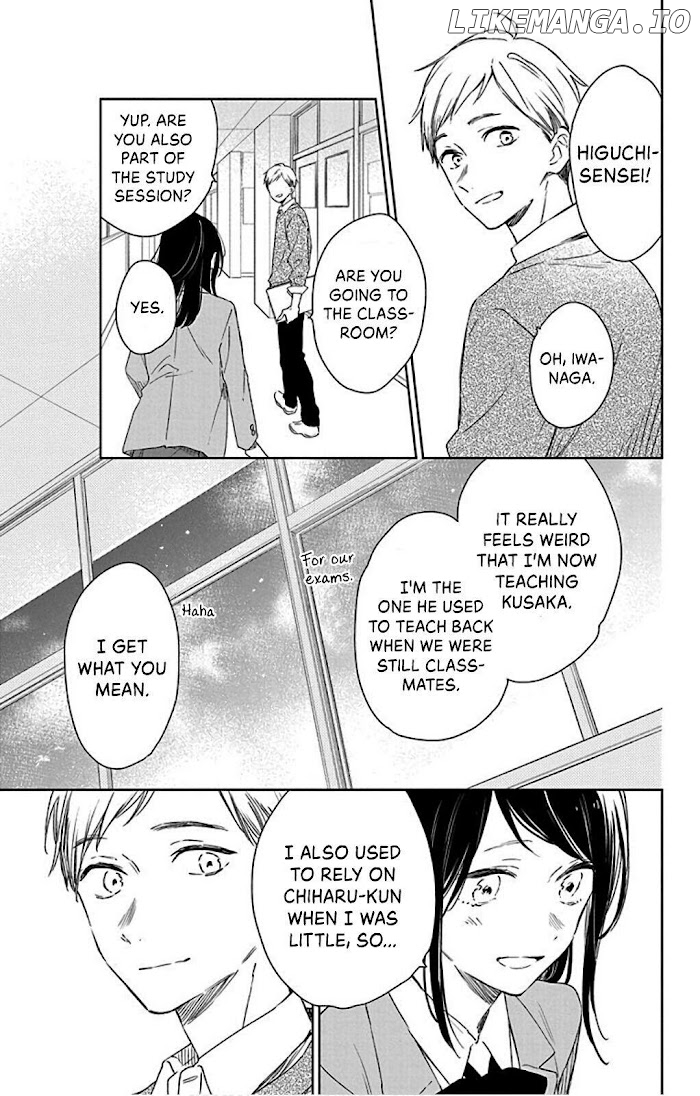 Kimi Wa Haru Ni Me Wo Samasu chapter 35 - page 19