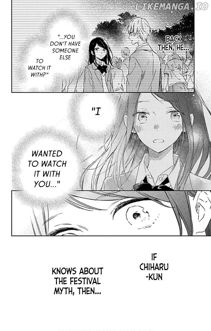 Kimi Wa Haru Ni Me Wo Samasu chapter 35 - page 28
