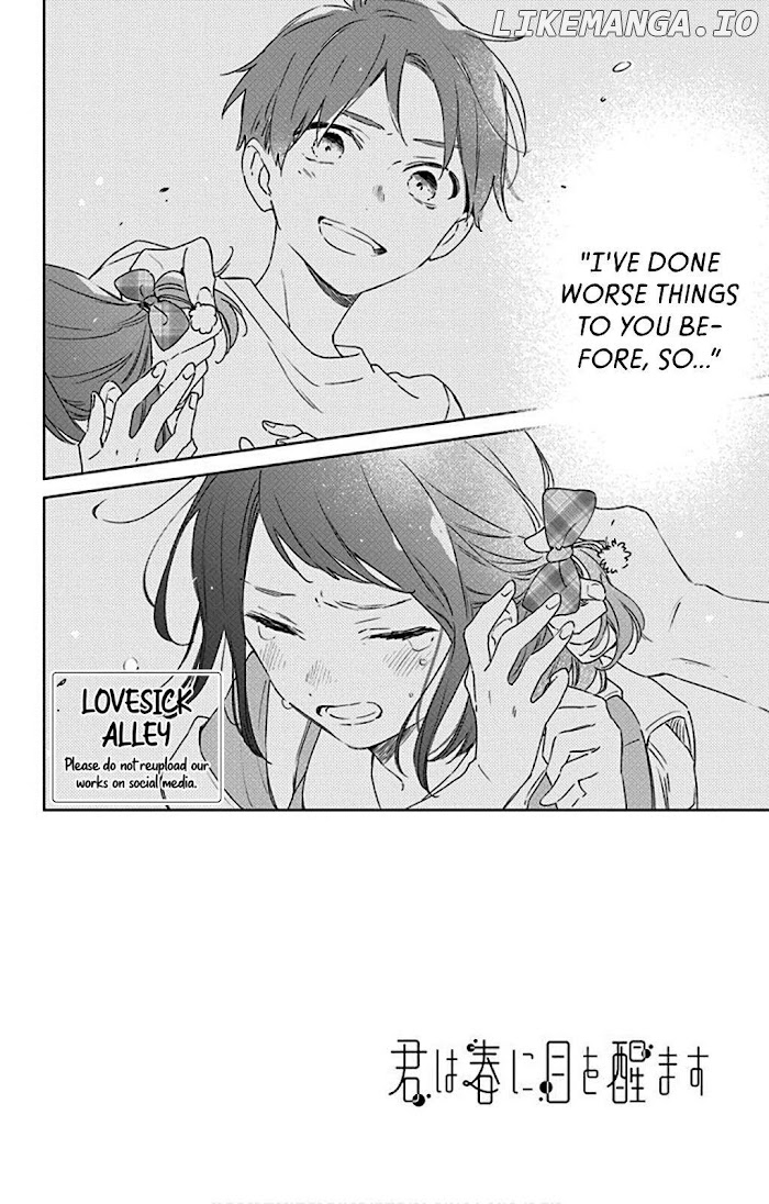 Kimi Wa Haru Ni Me Wo Samasu chapter 40 - page 4