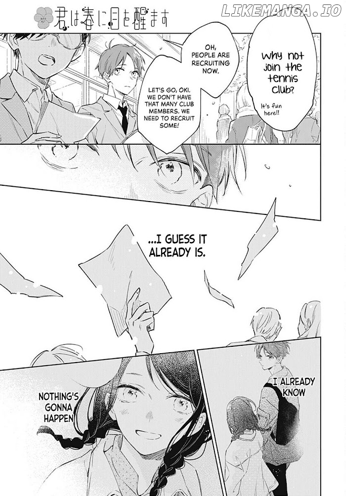 Kimi Wa Haru Ni Me Wo Samasu chapter 45 - page 12