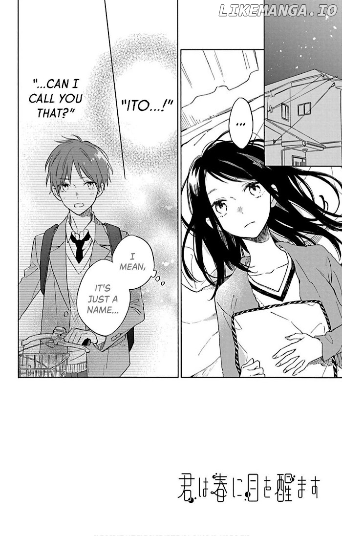Kimi Wa Haru Ni Me Wo Samasu chapter 20 - page 4
