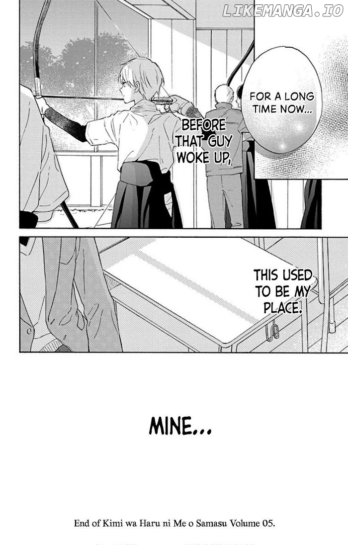 Kimi Wa Haru Ni Me Wo Samasu chapter 26 - page 30