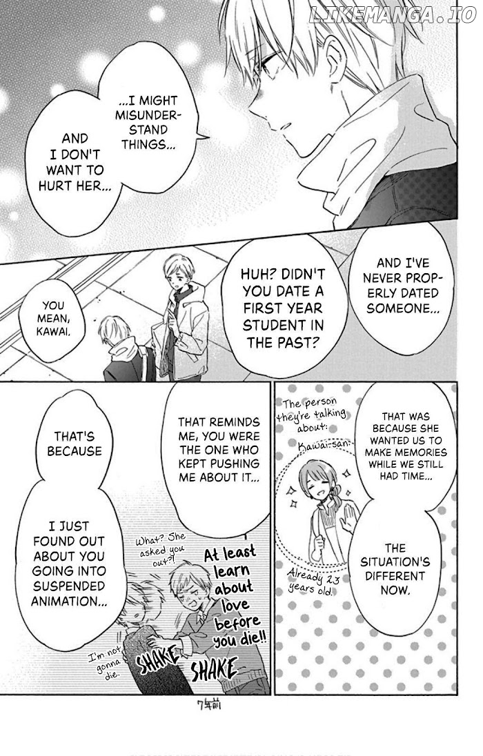 Kimi Wa Haru Ni Me Wo Samasu chapter 27 - page 22