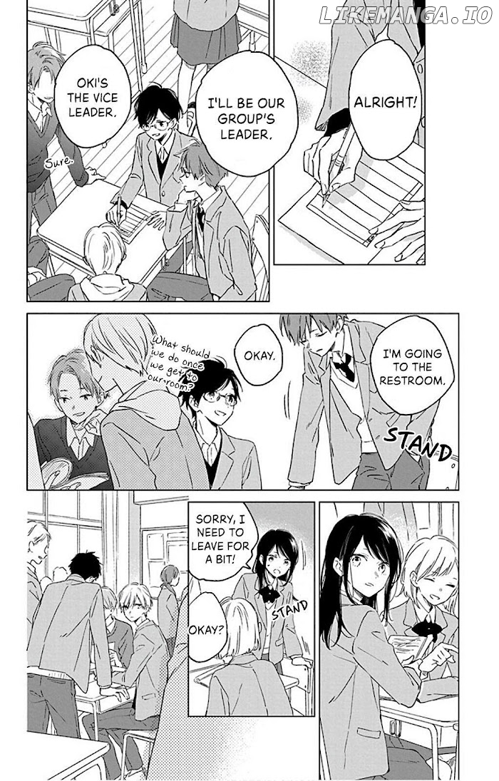 Kimi Wa Haru Ni Me Wo Samasu chapter 28 - page 14