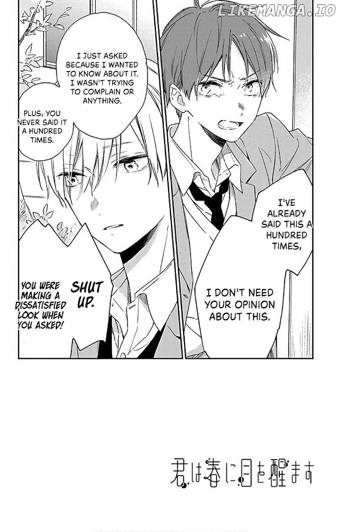 Kimi Wa Haru Ni Me Wo Samasu chapter 29 - page 3