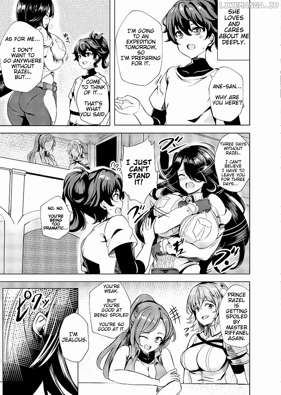 Ane ga Kensei de Imouto ga Kenja de chapter 1 - page 7