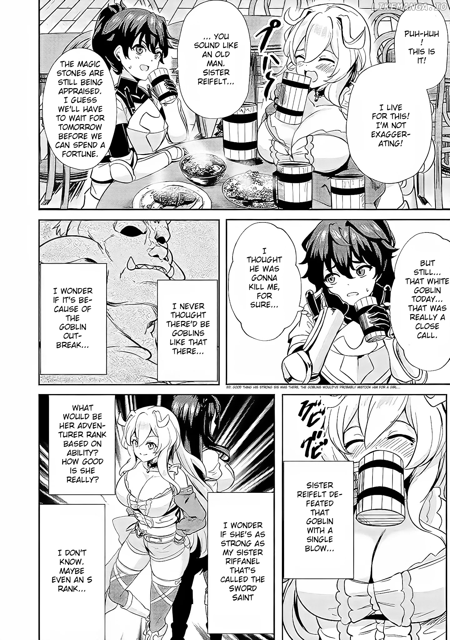 Ane ga Kensei de Imouto ga Kenja de chapter 3 - page 17