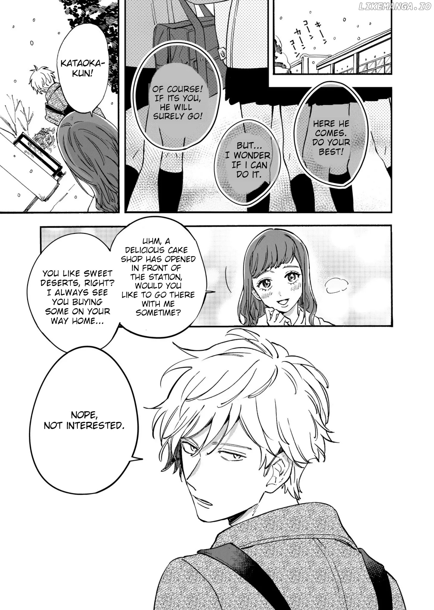 Batsu Ichi Arasa Joshi To Danshi Kokosei chapter 1 - page 3