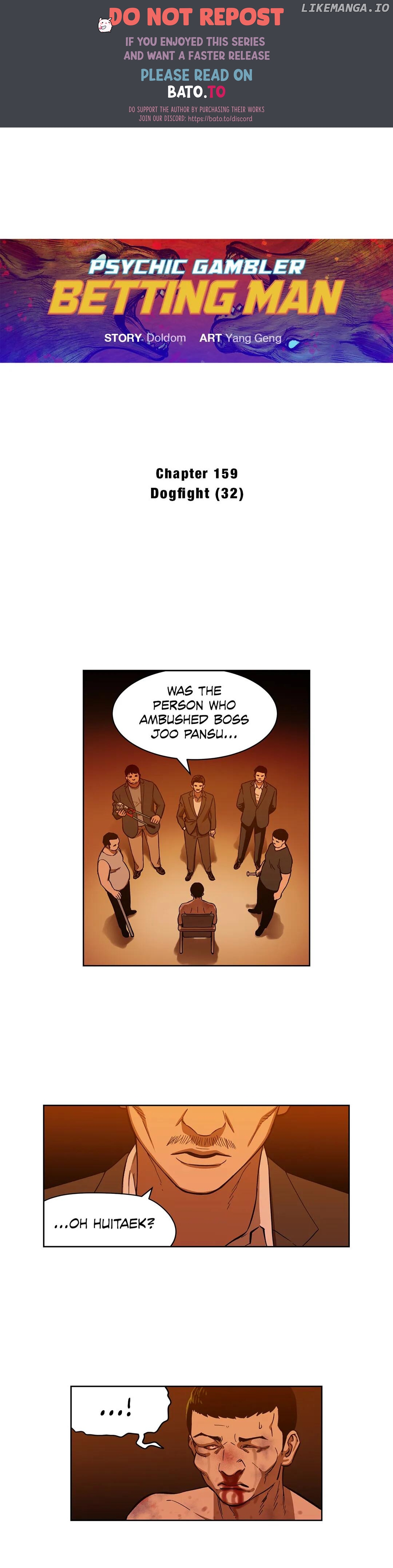 Psychic Gambler: Betting Man chapter 159 - page 1