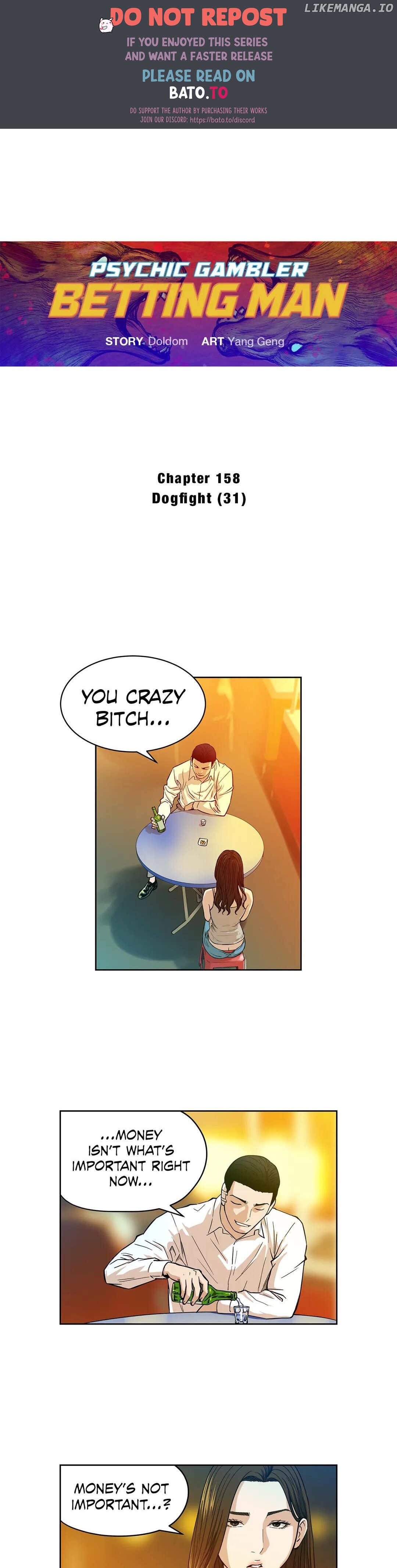 Psychic Gambler: Betting Man chapter 158 - page 1
