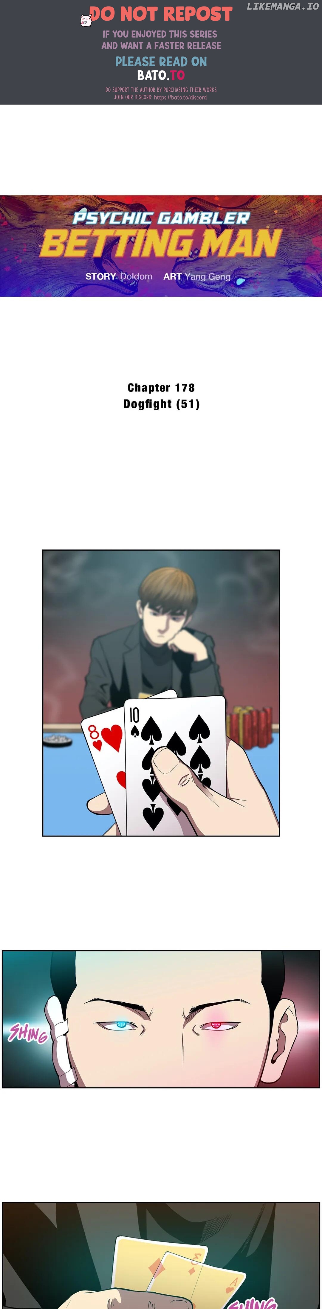 Psychic Gambler: Betting Man chapter 178 - page 1