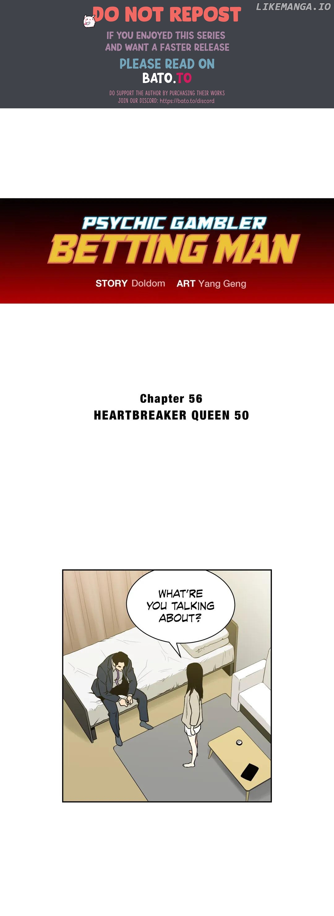 Psychic Gambler: Betting Man chapter 56 - page 1