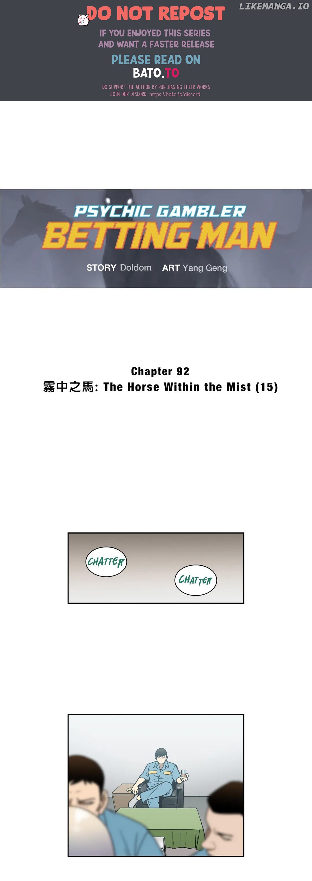 Psychic Gambler: Betting Man chapter 92 - page 1