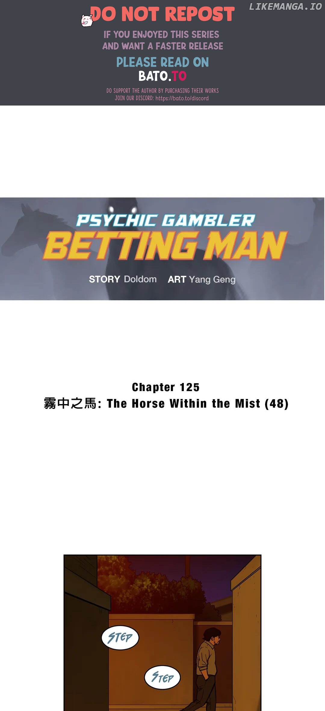 Psychic Gambler: Betting Man chapter 125 - page 1