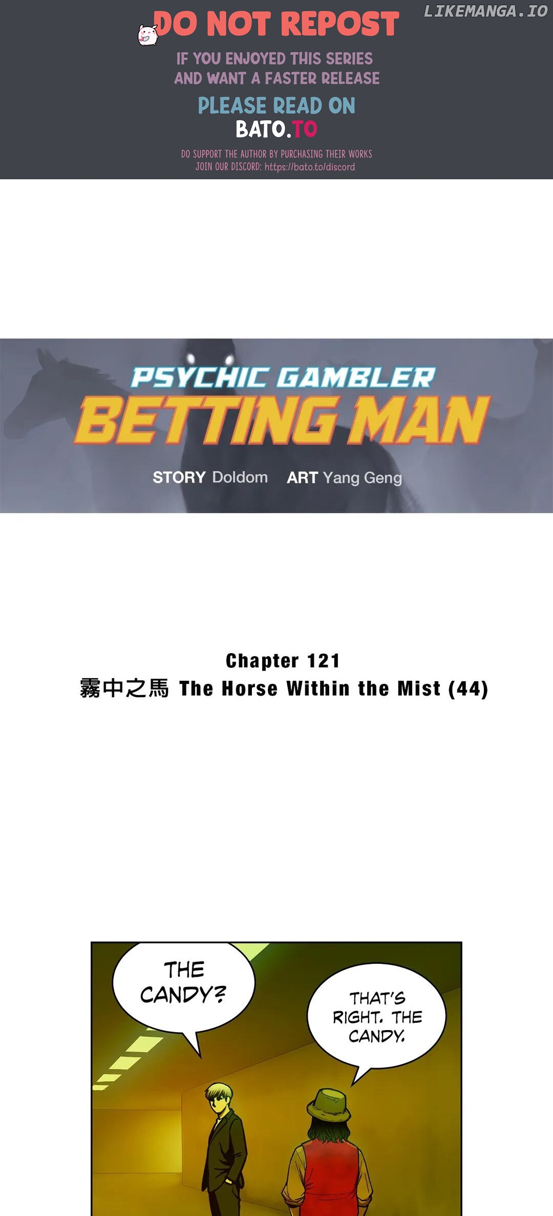 Psychic Gambler: Betting Man chapter 121 - page 1