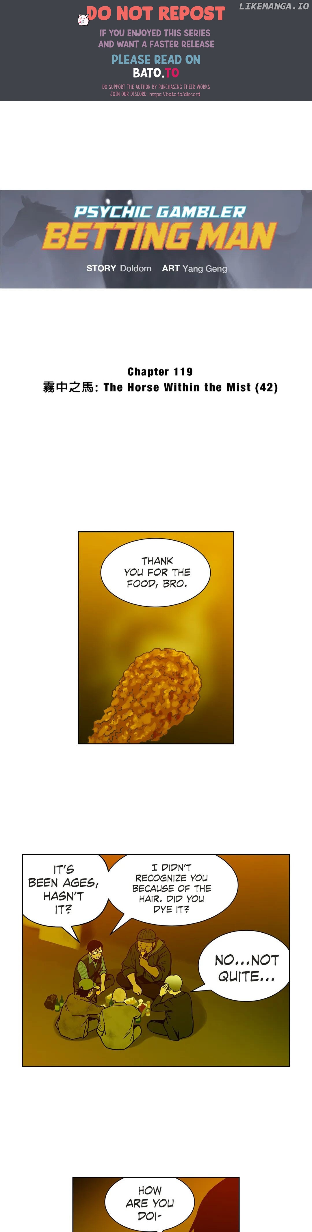 Psychic Gambler: Betting Man chapter 119 - page 1