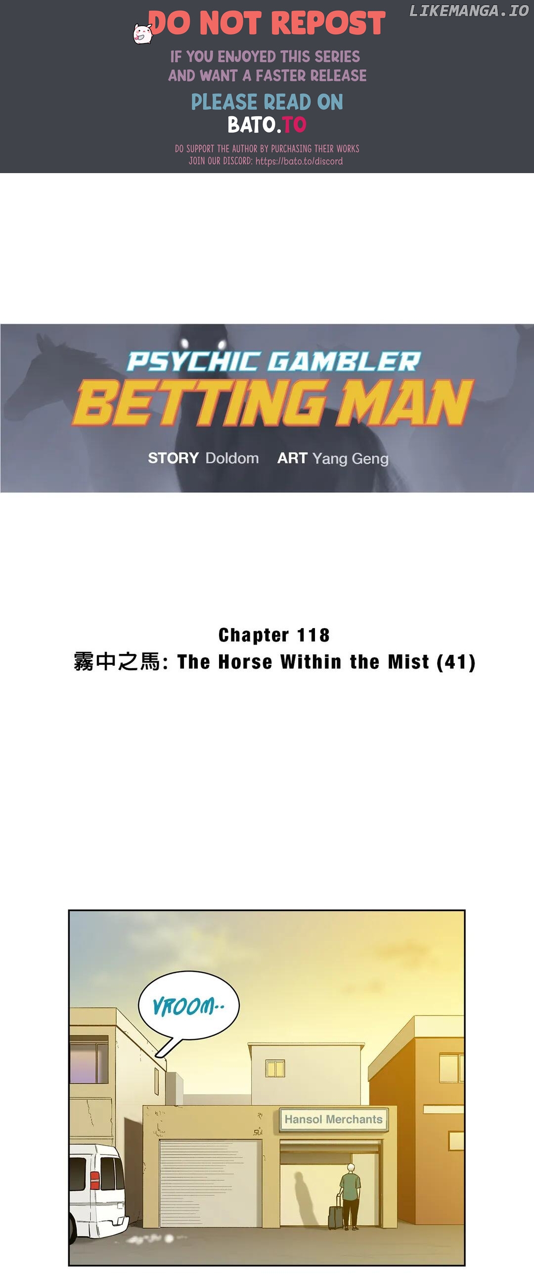 Psychic Gambler: Betting Man chapter 118 - page 1