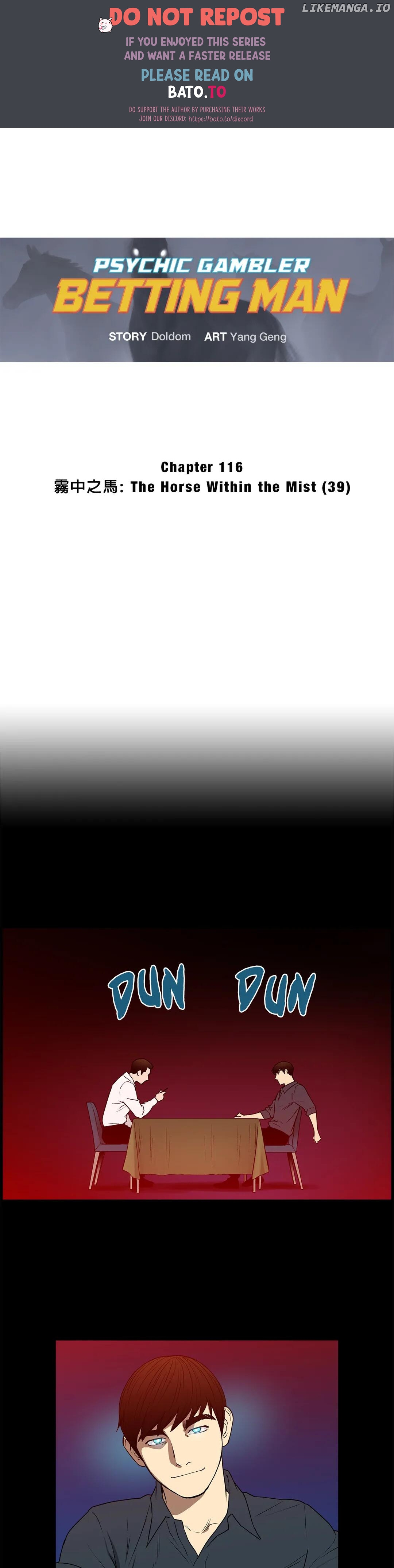 Psychic Gambler: Betting Man chapter 116 - page 1