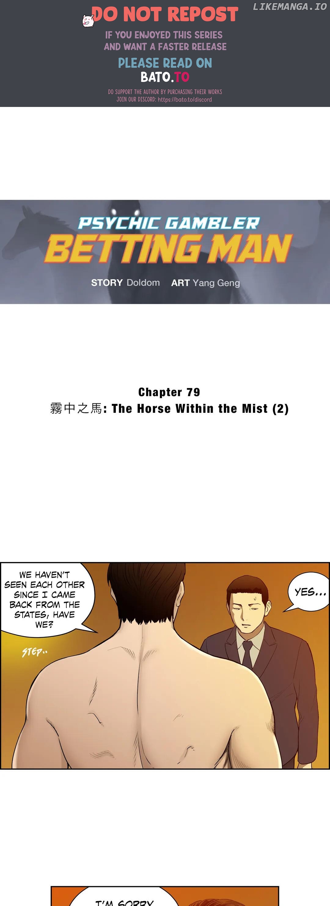 Psychic Gambler: Betting Man chapter 79 - page 1
