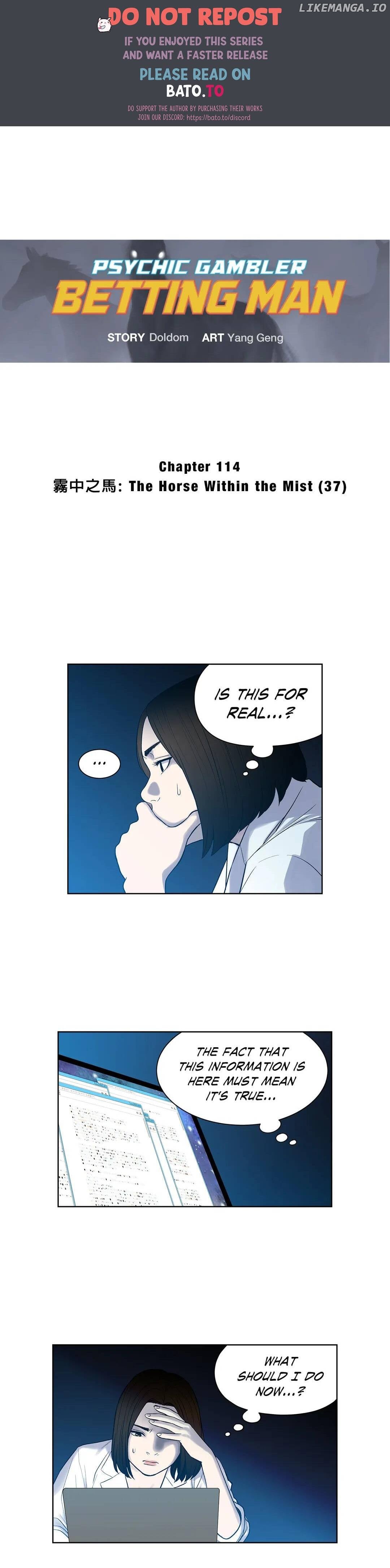 Psychic Gambler: Betting Man chapter 114 - page 1