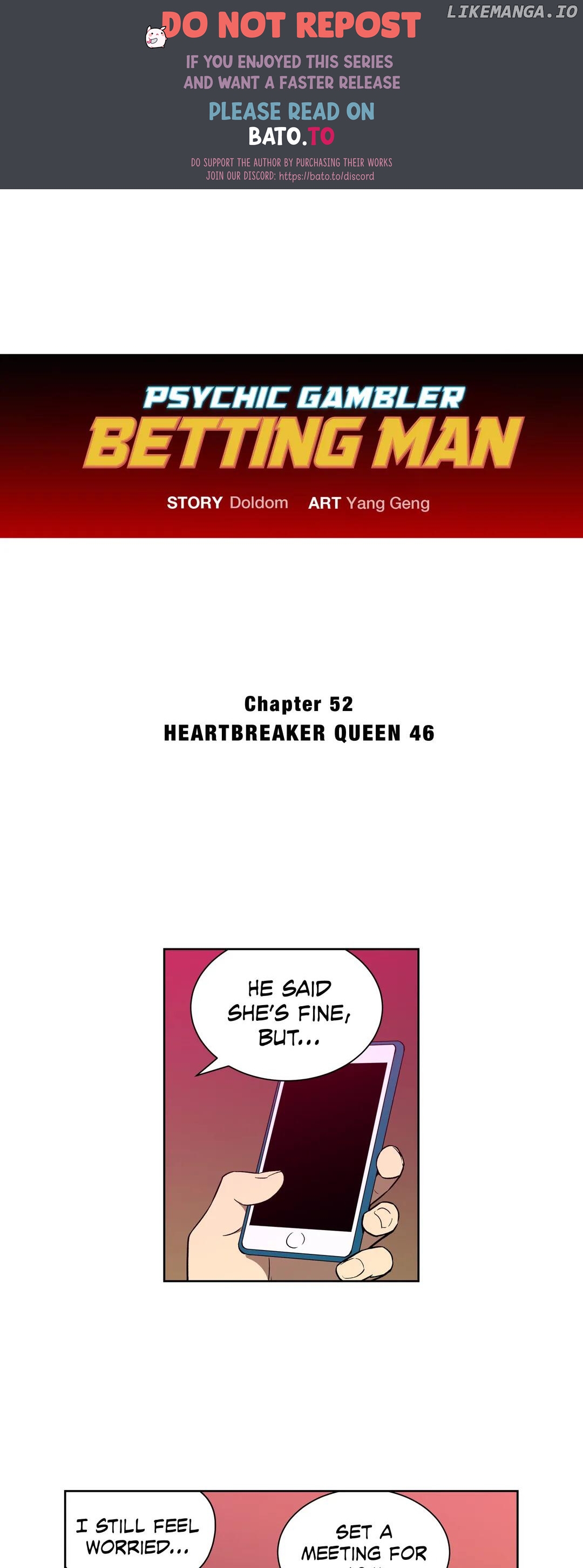 Psychic Gambler: Betting Man chapter 52 - page 1