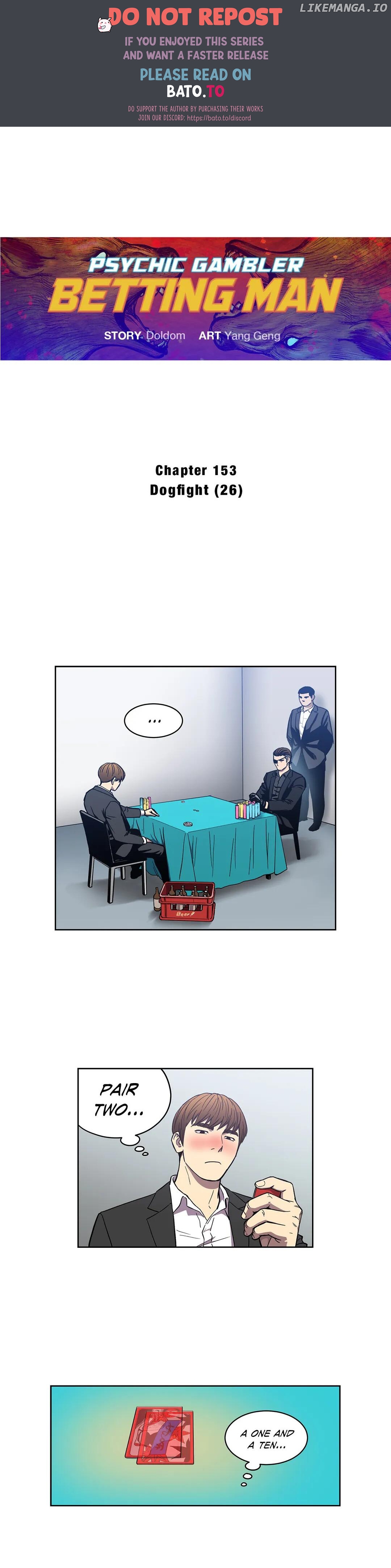 Psychic Gambler: Betting Man chapter 153 - page 1