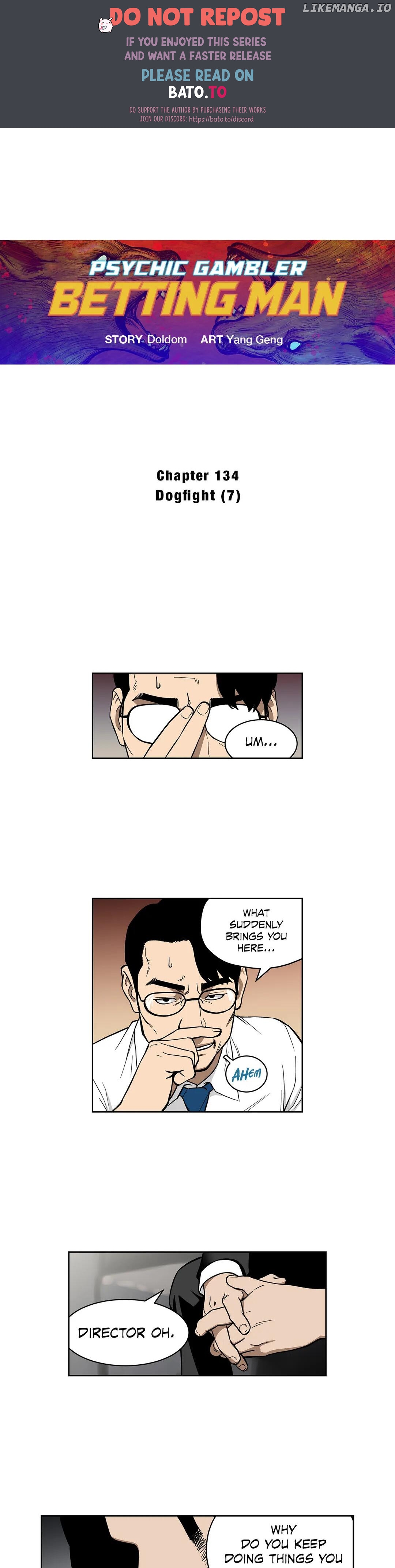 Psychic Gambler: Betting Man chapter 134 - page 1