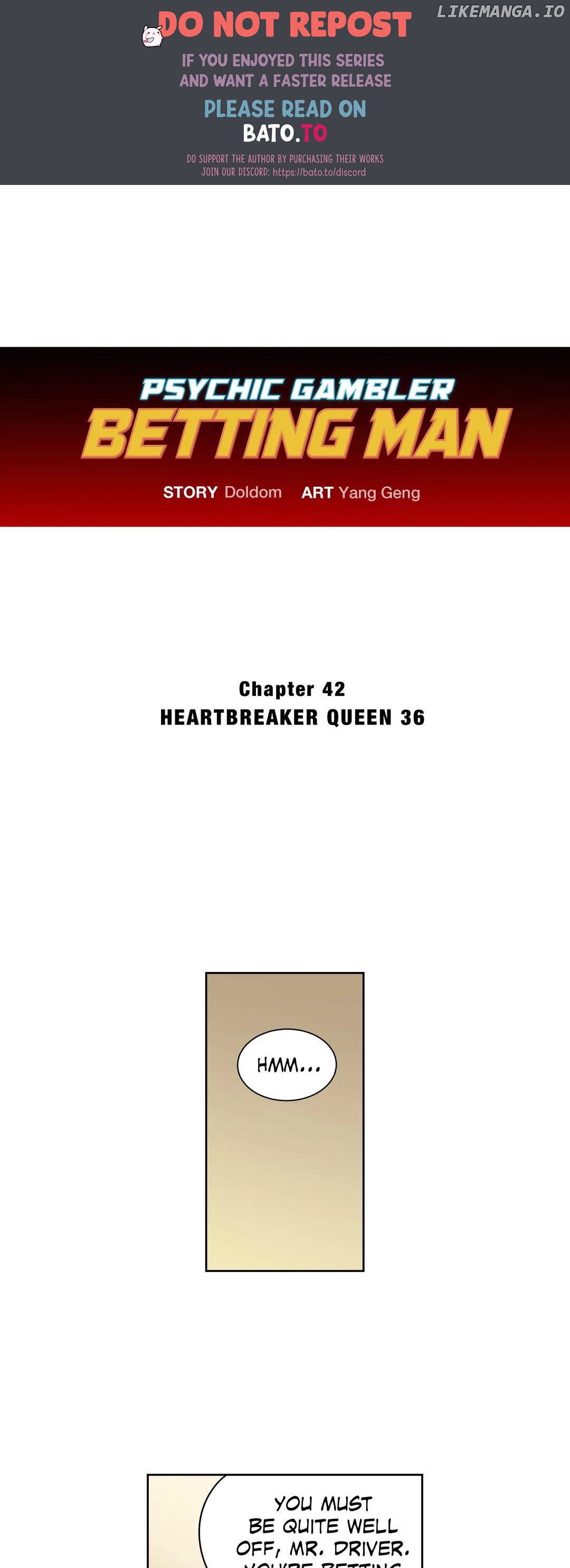 Psychic Gambler: Betting Man chapter 42 - page 1