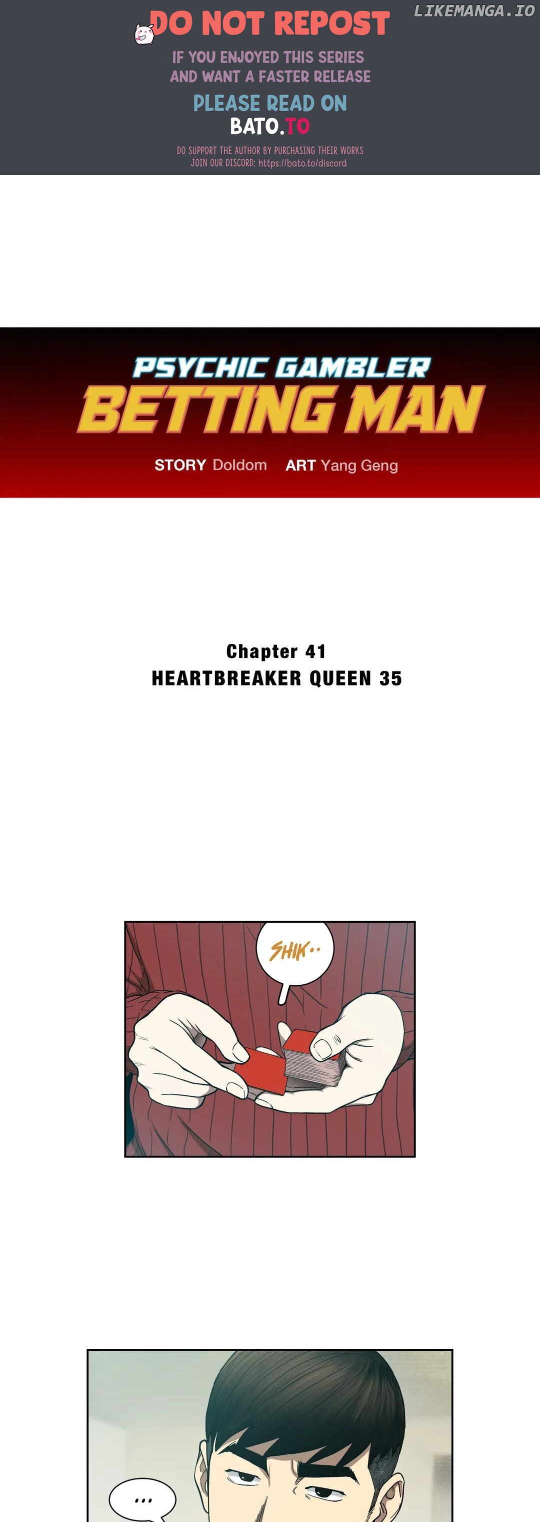 Psychic Gambler: Betting Man chapter 41 - page 1