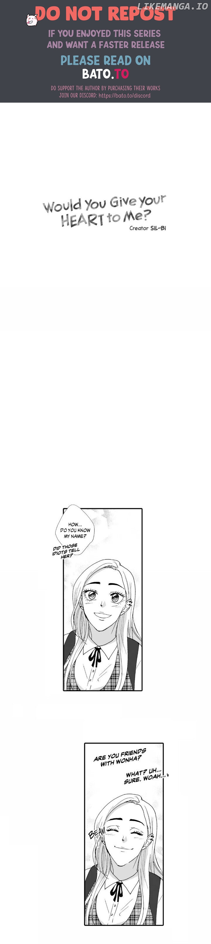 Would You Give Your Heart To Me? chapter 100 - page 1