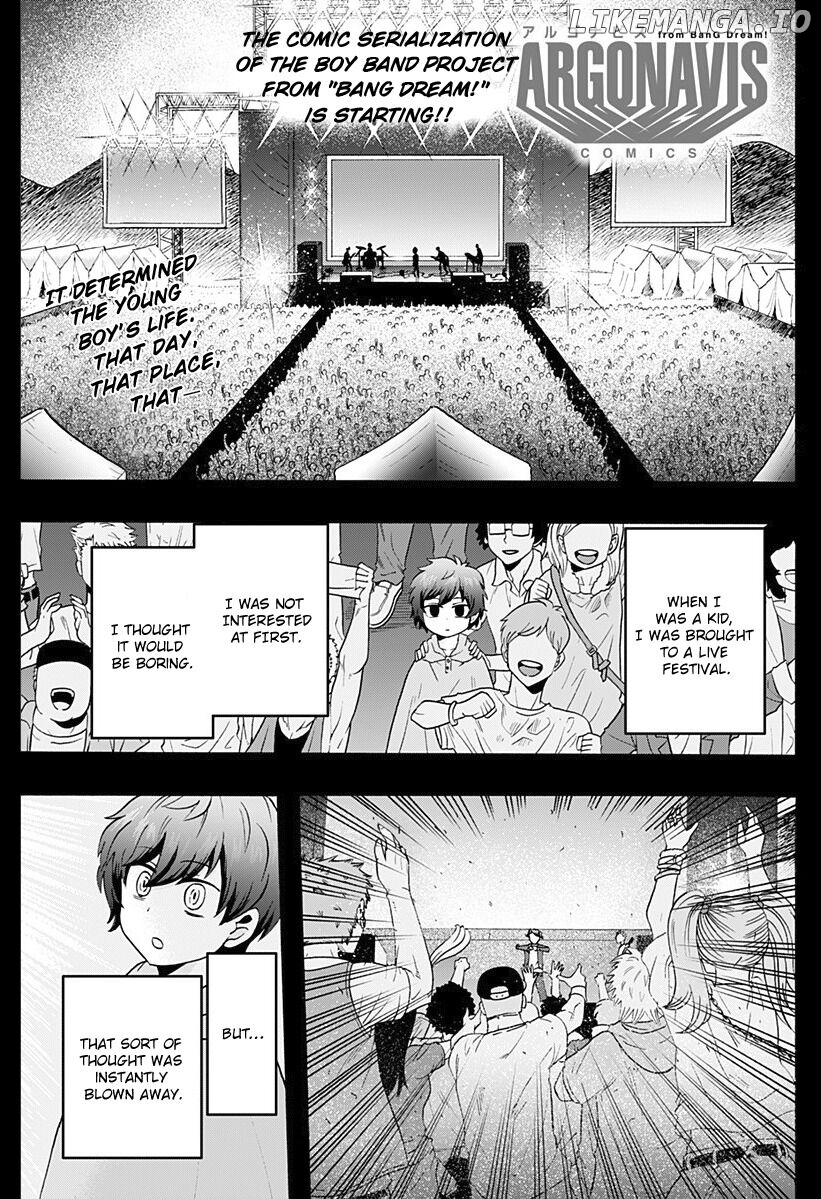 ARGONAVIS from BanG Dream! Comics chapter 1 - page 1