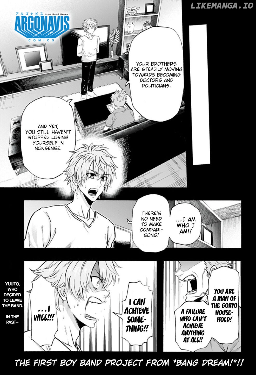 ARGONAVIS from BanG Dream! Comics chapter 10 - page 1