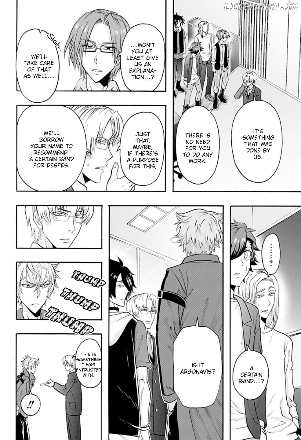 ARGONAVIS from BanG Dream! Comics chapter 11 - page 16