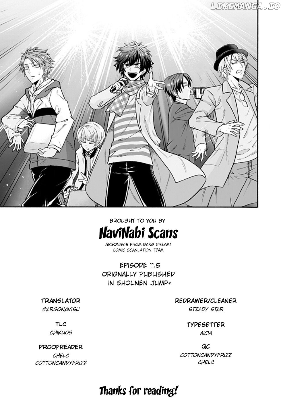 ARGONAVIS from BanG Dream! Comics chapter 11.5 - page 5