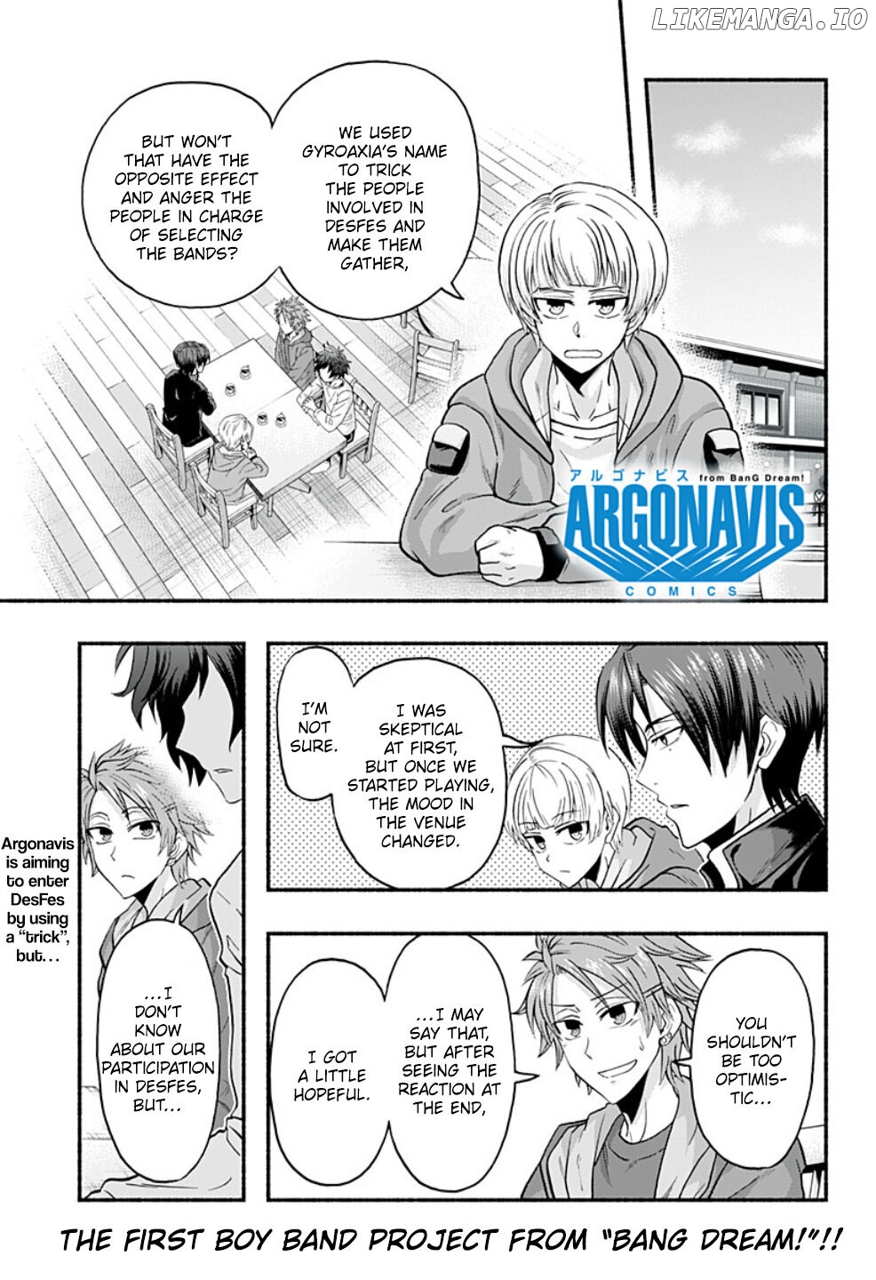 ARGONAVIS from BanG Dream! Comics chapter 12 - page 1