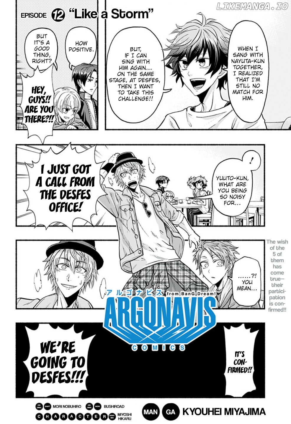 ARGONAVIS from BanG Dream! Comics chapter 12 - page 2