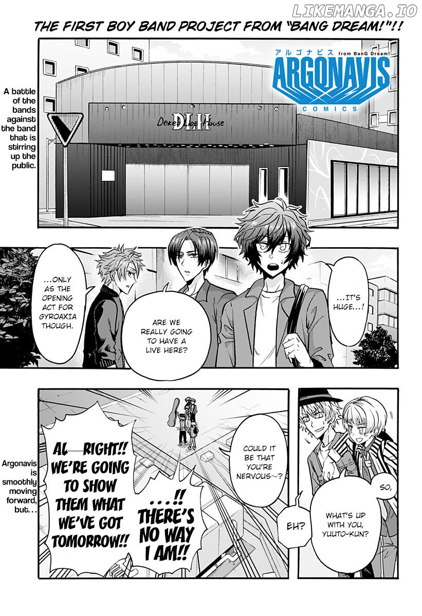 ARGONAVIS from BanG Dream! Comics chapter 9 - page 1