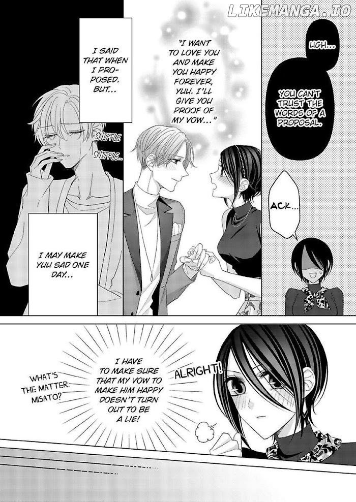 Loxse Night Make Joshi to Utsukushiki Yajuu no Fushidarana yoru chapter 28 - page 8