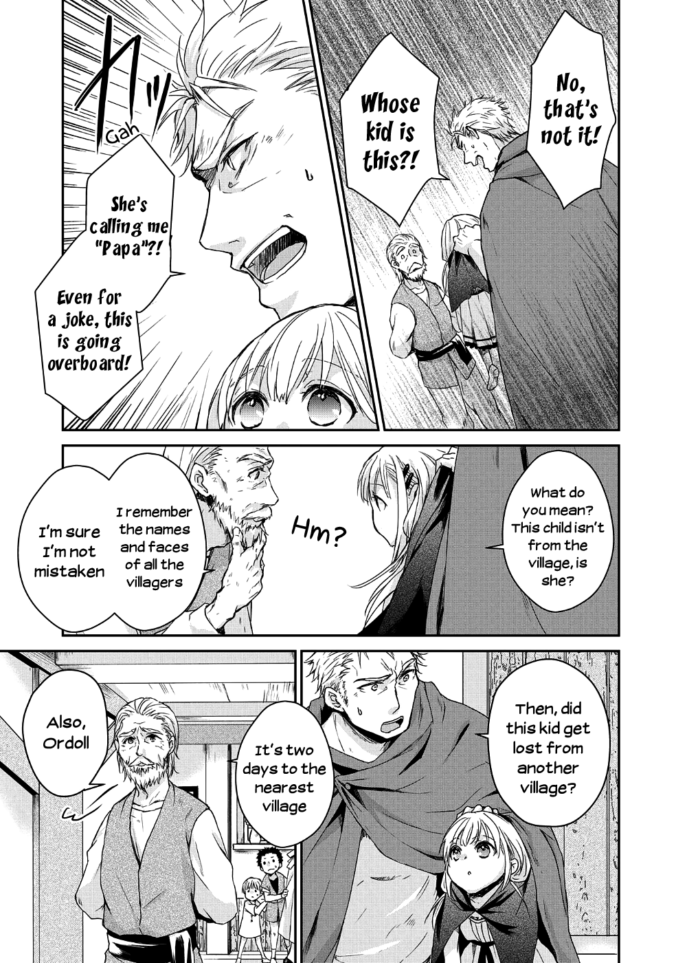 A Man Called A "war Demon" Picks Up A Daughter When He's "assassinated" By The Royal Family And Start A Slow Life Together chapter 1 - page 22