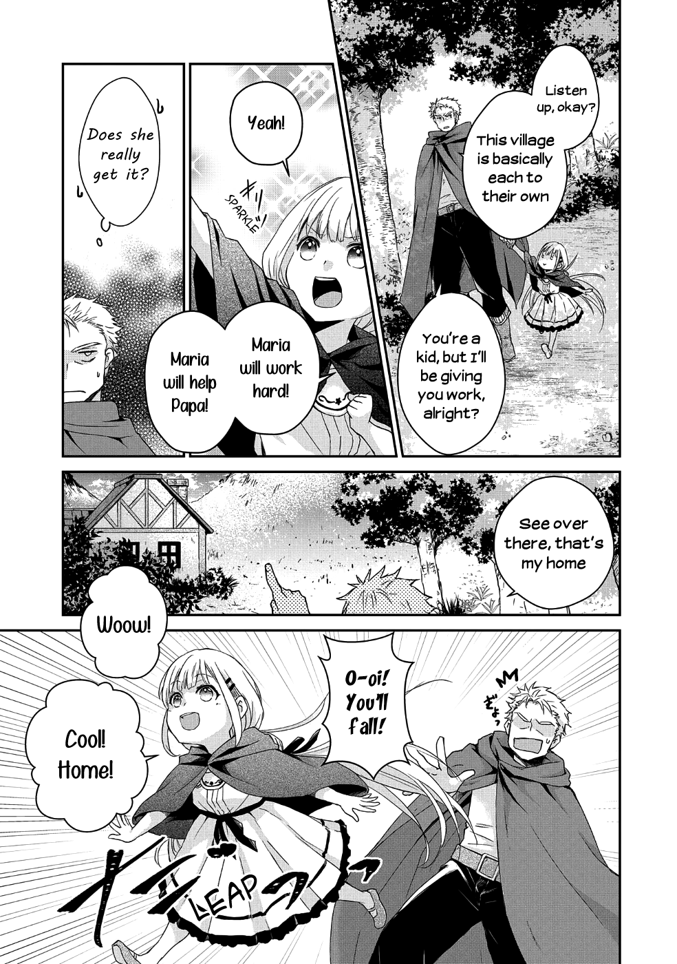 A Man Called A "war Demon" Picks Up A Daughter When He's "assassinated" By The Royal Family And Start A Slow Life Together chapter 1 - page 34