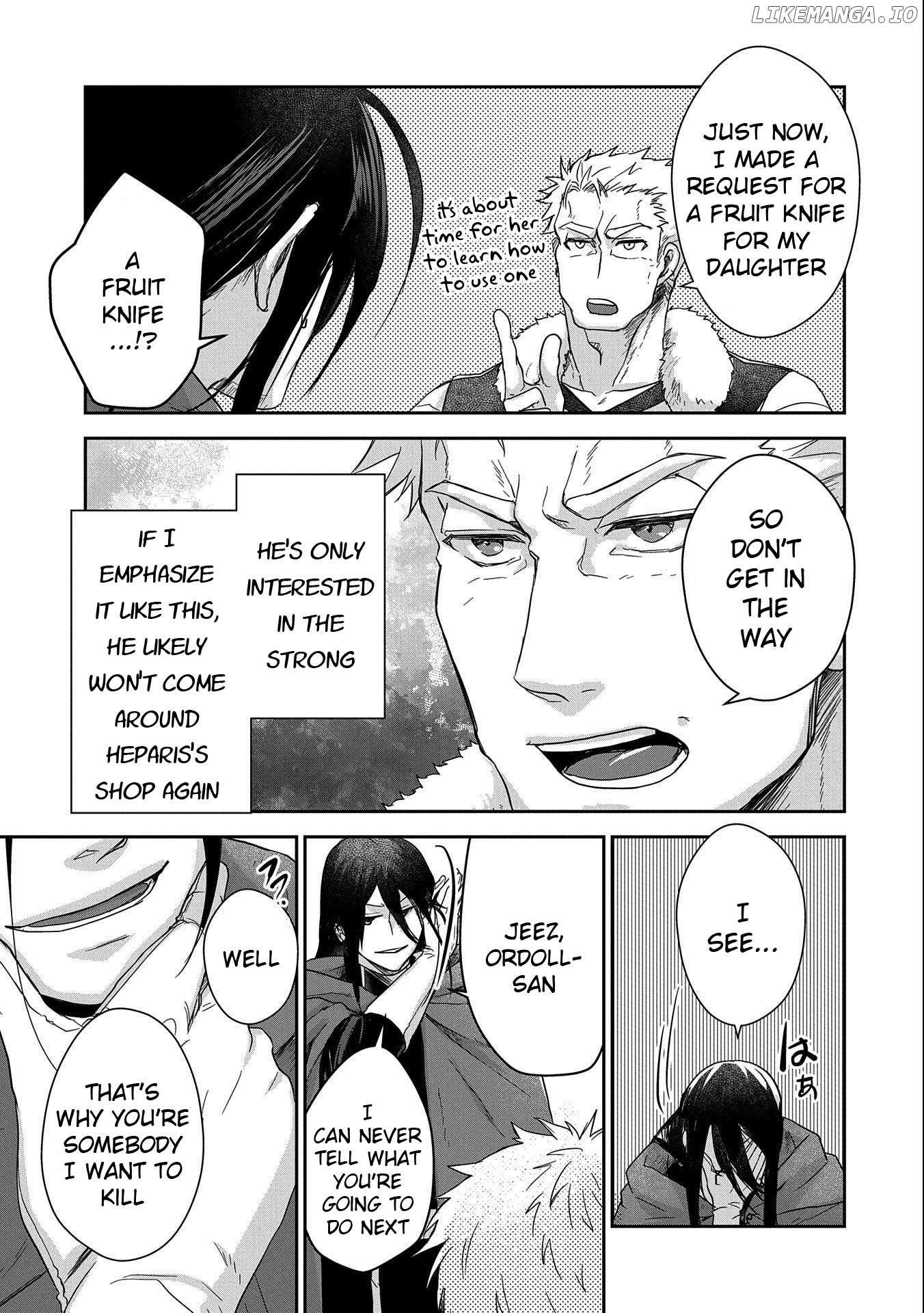 A Man Called A "war Demon" Picks Up A Daughter When He's "assassinated" By The Royal Family And Start A Slow Life Together chapter 25 - page 27