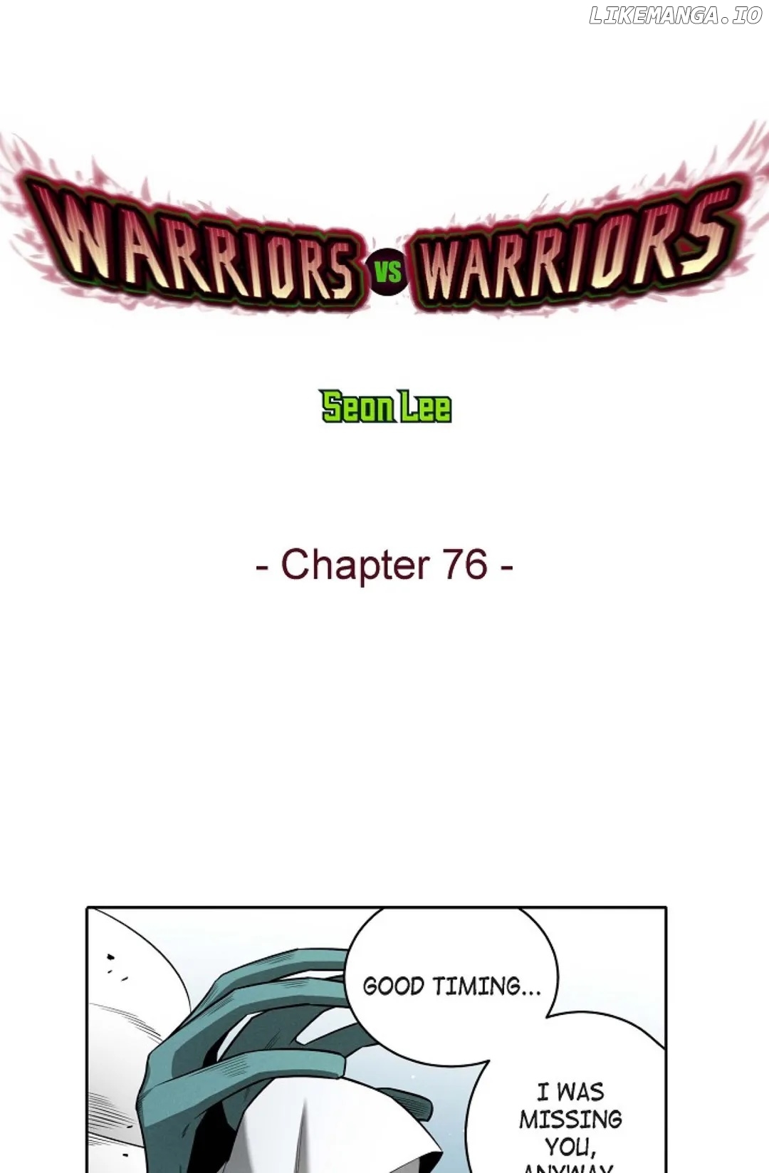 Warriors Vs. Warriors Chapter 76 - page 1